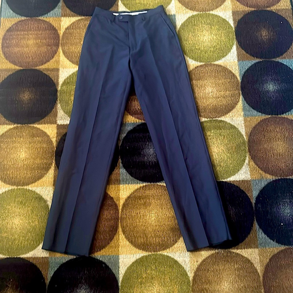 Men's blue dress pants